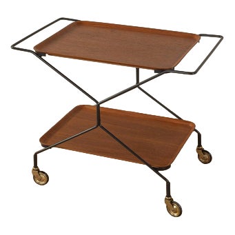 Vintage Serving Trolley, 1960s For Sale