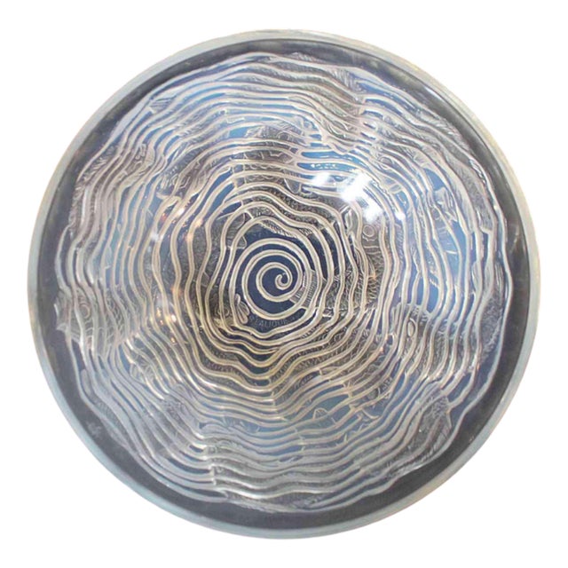 Dauphins Bowl by René Lalique, 1930s For Sale