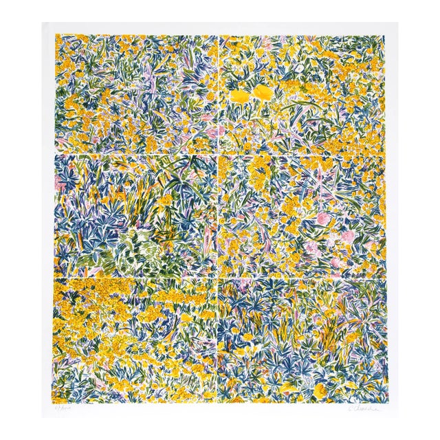 Composed Field II, George Chemeche Lithograph For Sale