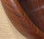 Brown 1960s Brazilian Rosewood Wood Turned Bowl For Sale - Image 8 of 12