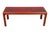 Chinoiserie Red Chinoiserie Coffee Table For Sale - Image 3 of 11