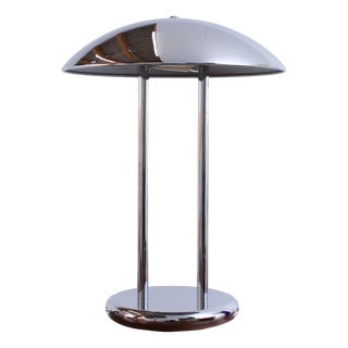 Art Deco Chrome Table Lamp from Ikea, 1980s For Sale