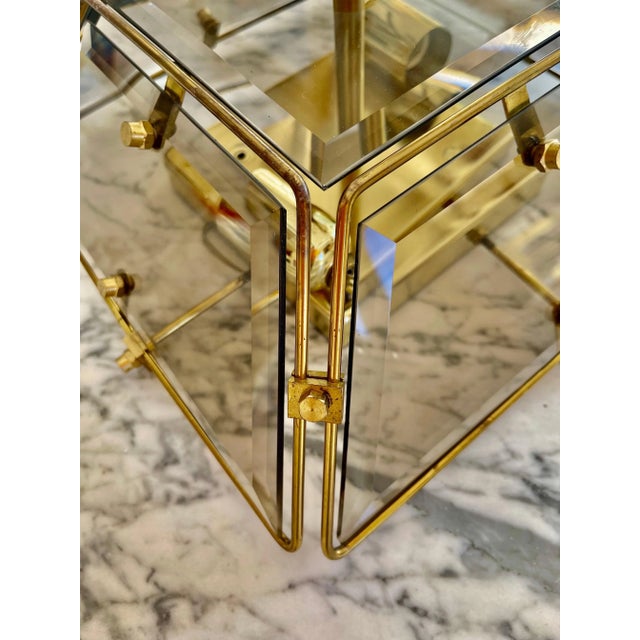 Glass Ceiling Lighting from Veca, Italy, 1970s For Sale - Image 8 of 9