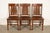 Charles Limbert Limbert Style Antique Mission Oak Arts & Crafts Side Chairs or Dining Chairs, Set of Three For Sale - Image 4 of 14