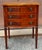 Hepplewhite Mid 20th Century Hepplewhite Style Crossbanded Inlaid Mahogany Work Table For Sale - Image 3 of 8