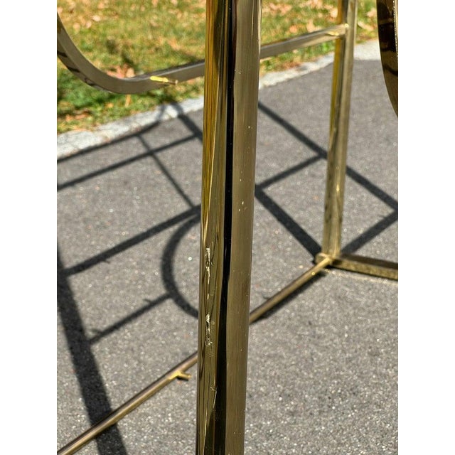 Brass Design Institute of America Brass Etageres For Sale - Image 8 of 12
