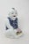 Ceramic Early 20th Century Porcelain Blue & White Figurine For Sale - Image 7 of 9