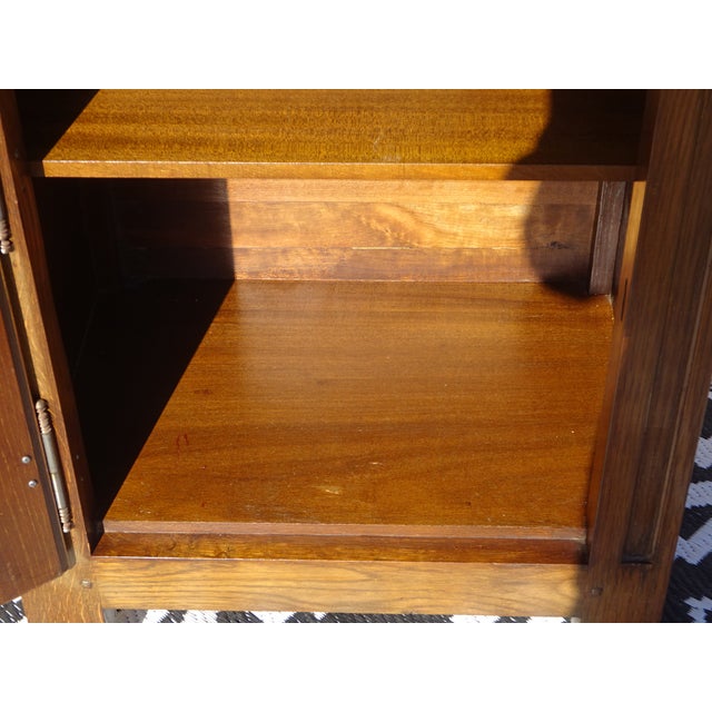 Small Oak One-Door Jam Buffet, 1970s For Sale - Image 17 of 18