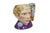 Large rare vintage Royal Doulton 7220 porcelain character jug of Julius Caesar featuring a laurel wreath, purple cloak and...