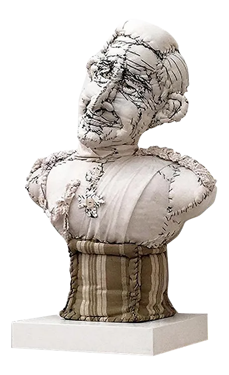 Prince Charles Fabric Sculpture by Anne Valérie Dupond, 2012