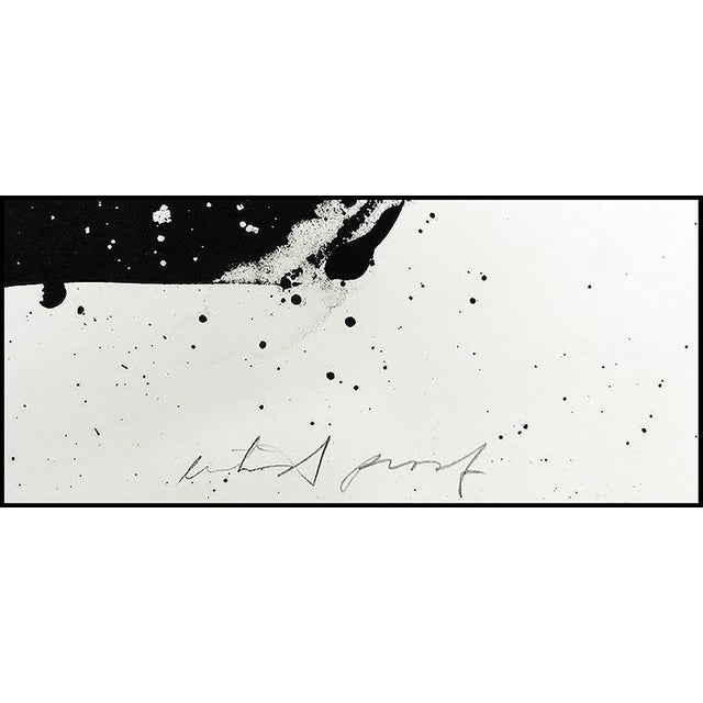 Sam Francis Late 20th Century Third Stone (Sf. 98; l.86) Abstract Black Lithograph Sam Francis For Sale - Image 4 of 5