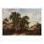 1954 After Meindert Hobbema "Entrance to a Village", Vintage Full-Color Print For Sale