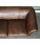 Animal Skin Large Brown Leather 2-to-3-Seater Sofa from Heritage For Sale - Image 7 of 12