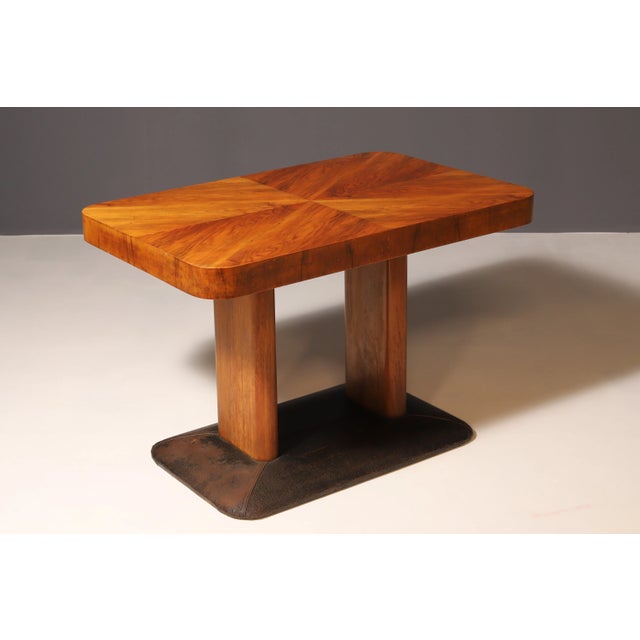 1930s Art Deco Dining Table H-356 by Jindřich Halabala for Up Závody, 1930s For Sale - Image 5 of 8