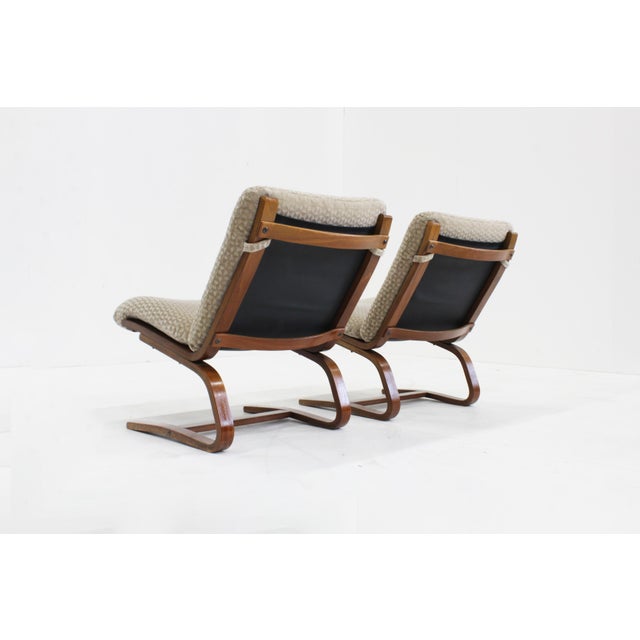 Mid-Century Modern Mid-Century Easy Chairs, 1960s, Set of 2 For Sale - Image 3 of 11
