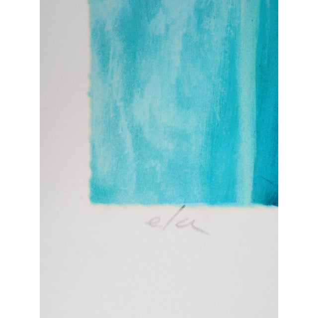 Claude Hemeret, Les Iris, Lithograph For Sale - Image 4 of 6