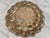 Beautiful vintage Indo-Persian style brass decorative wall plate featuring intricate repoussé and hand-chased detailing....
