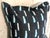 2010s 24” Indigo Dyed Linen Pillows by Jim Thompson - a Pair For Sale - Image 5 of 10