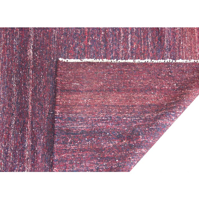 Mid 20th Century Brilliant Vintage Gabbeh Kilim Rug For Sale - Image 5 of 16
