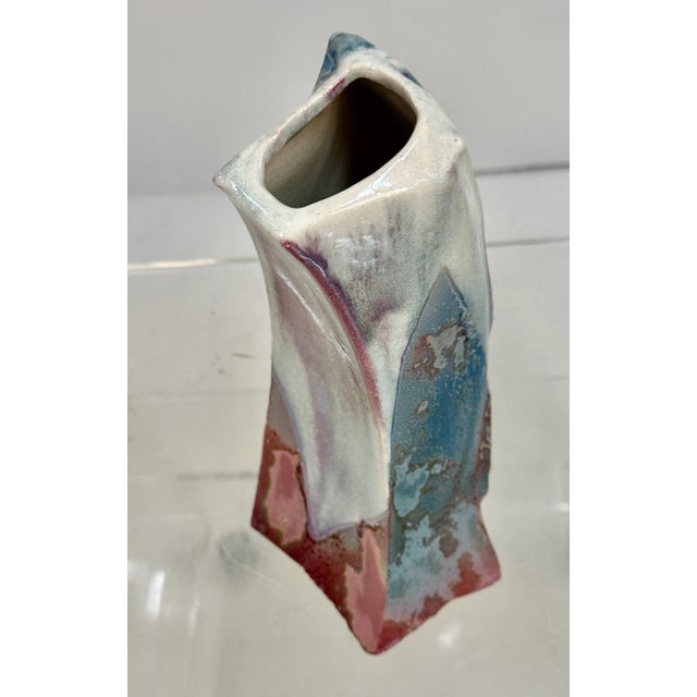 1960s Tony Evans Raku Vase, Usa C 1968 For Sale - Image 5 of 7