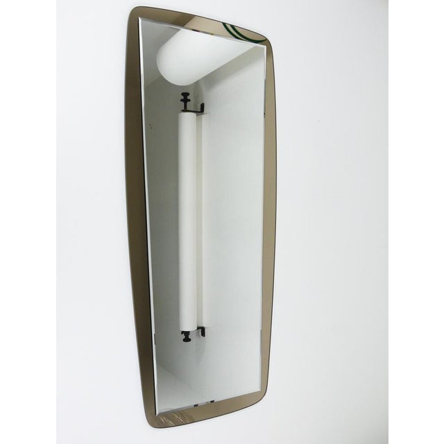 Large Mid-Century Modern Wall Mirror from Cristal Arte, 1970s For Sale - Image 10 of 18