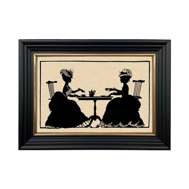 Ladies Tea Framed Contemporary Paper Cut Silhouette Framed Chairish On this page presented 35+ silhouette picture frame photos and images free for download and editing. ladies tea framed contemporary paper cut silhouette framed