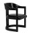 Noir Mccormick Chair, Charcoal Black For Sale - Image 4 of 5