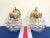 Metal 1960s Bubble Glass Sconces, Pair For Sale - Image 7 of 17