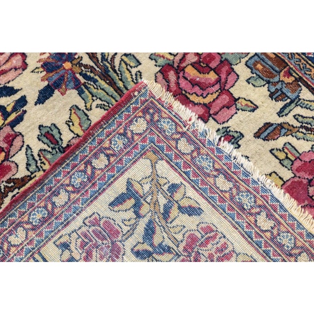 Antique Tehran Rug 4'7'' x 6'11'' For Sale - Image 4 of 12