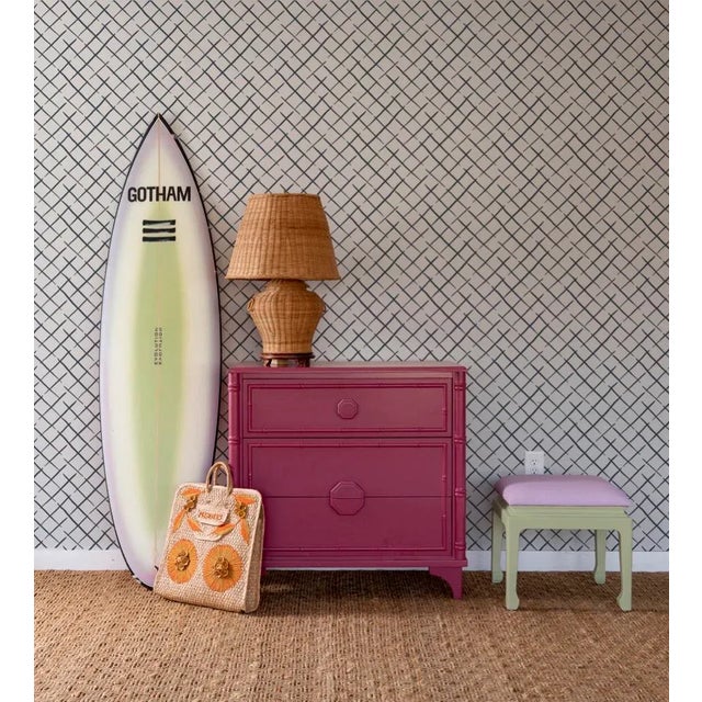 A fabulous and fresh take on lattice, a freeform, painterly design that marries tradition with contemporary stylings....