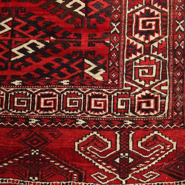 Vintage Bukhara Rug, Turkmenistan For Sale - Image 5 of 8