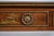 Hekman 2 Drawer Yew Wood & Walnut Library Table For Sale - Image 12 of 17