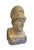 Carved Stone Bust of Pericles With Corinthian Helmet. Italy, 20th Century. For Sale In Los Angeles - Image 6 of 8