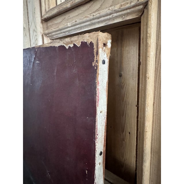 Original oil on canvas portrait by listed American artist Frank Tolles Chamberlin (1873–1961), born in Chelsea,...