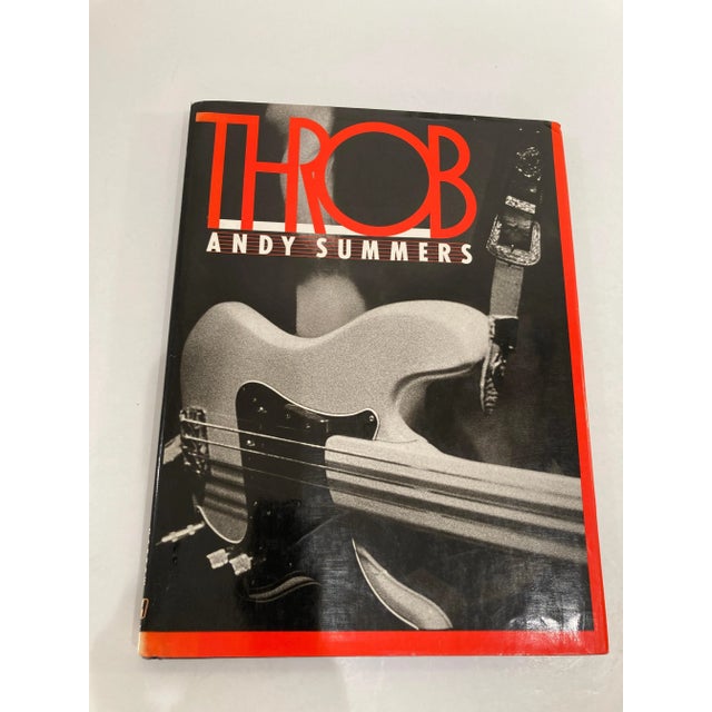 Andy Summers "Throb" 1983 Book Signed Autograph Police Photos Collectible For Sale - Image 4 of 12