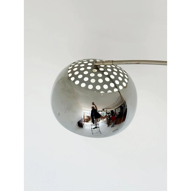 Vintage Arched Floor Lamp, 1970s For Sale - Image 4 of 6