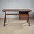 Brown Mid-20th Century Desk, Italy For Sale - Image 8 of 9