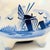 Delft Blue and White Piggy Bank For Sale - Image 9 of 12