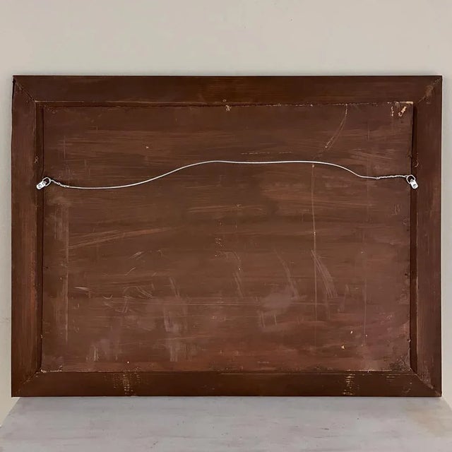 Antique Framed Oil Painting on Board by Dieudonné Jacobs (1887-1967) For Sale In Dallas - Image 6 of 13