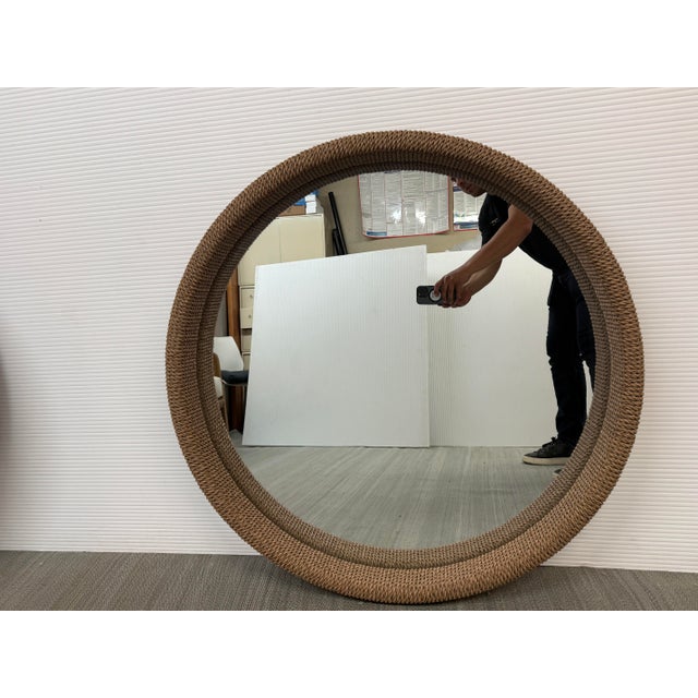 Brownstone Capri Mirror, Rope Twine For Sale In San Francisco - Image 6 of 12