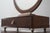 Wood Art Deco Style Walnut & Chrome Dressing Mirror For Sale - Image 7 of 14