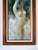 Green 1970's Vintage Female Nude Oil Painting on Canvas – Framed For Sale - Image 8 of 13