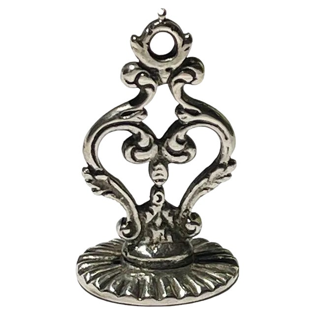 18th Century Dutch Fob Seal with Coat of Arms For Sale