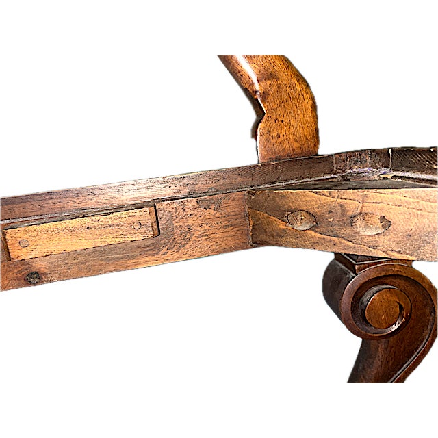 Pair of Vintage Early 20th Century Louis XV Style Walnut Cane-Back Accent Chairs For Sale - Image 11 of 18