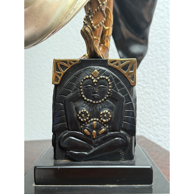 Erté, Romain De Tirtoff (1892–1990) "Lovers and Idol" Bronze Sculpture For Sale - Image 10 of 12