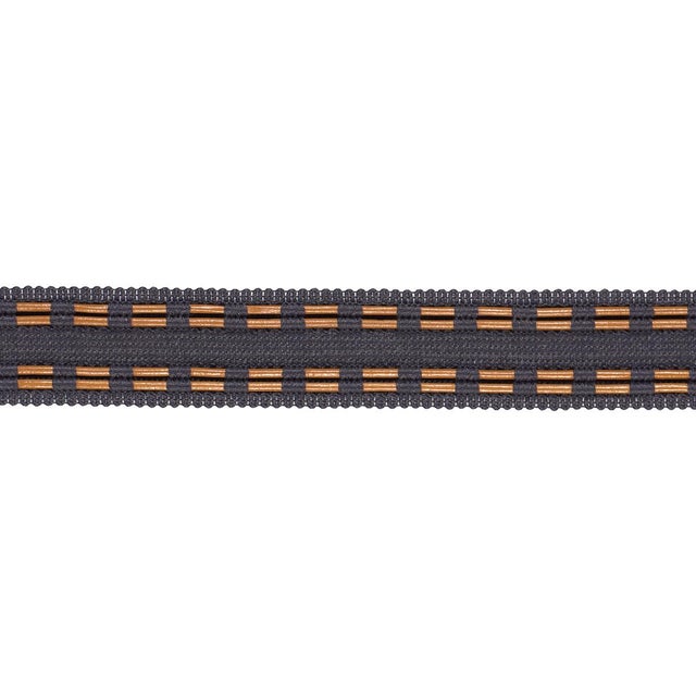 Leather Cord Tape is a stylish accent with personality and flair. Interwoven with leather cord, this sophisticated braided...