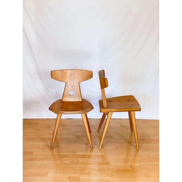 Vintage Dining Chairs by Jacob Kielland-Brandt for I. Christiansen, 1960s, Set of 2 For Sale - Image 4 of 18