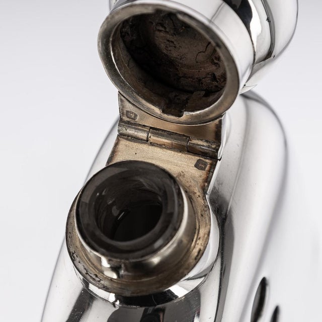 20th Century Victorian Silver Hip Flask & Cup from James Dixon & Son, 1901 For Sale - Image 9 of 12