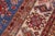 Rustic Super Kazak Blue/Ivory Wool Rug - 8'8'' X 12'2'' For Sale In New York - Image 6 of 10
