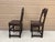 17th Century English Yorkshire Oak Backstool Chairs, a Pair For Sale - Image 9 of 17